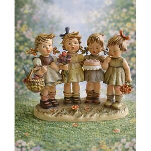 Goebel M.I. Hummel “We Wish You The Best” Collection 1991 #1300 Figurine w/ COA